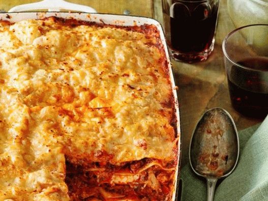 Lasagna de carne