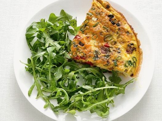 Fotografia farfuriei - Frittata cu dovleac (omleta italiană)
