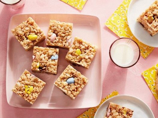 Baruri de Paști de mămăligă și orez puf