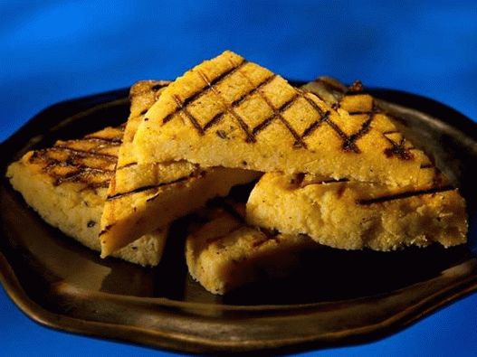 Polenta pe grătar