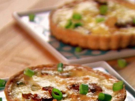 Quiche in tartlet