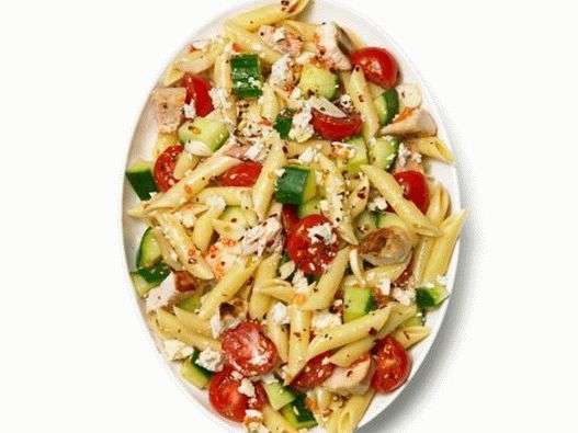 Salată de paste: constructor de salate după ingrediente