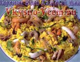 risotto de squid și midii