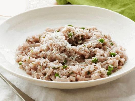 Fotografia lui Risotto cu mazăre pentru o cină romantică