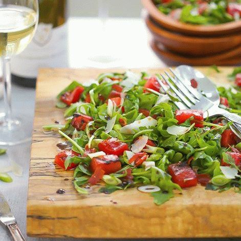 Salata de pepene verde la gratar