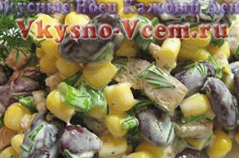 Salată de fasole roșie