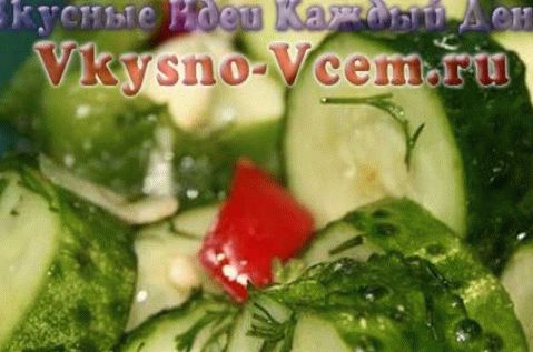 Salată de castraveți exagerați