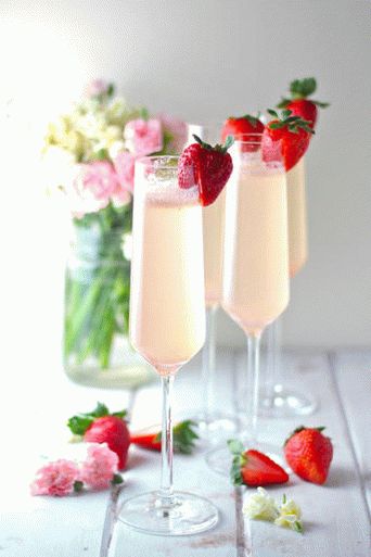 Fotografie Champagne cu lichior
