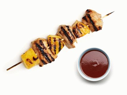 BBQ de pui cu ananas