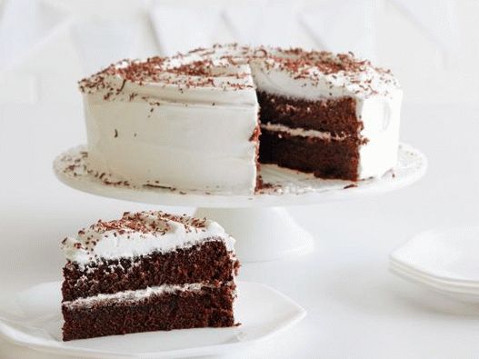 Tort cu ciocolată cu ciocolată foto