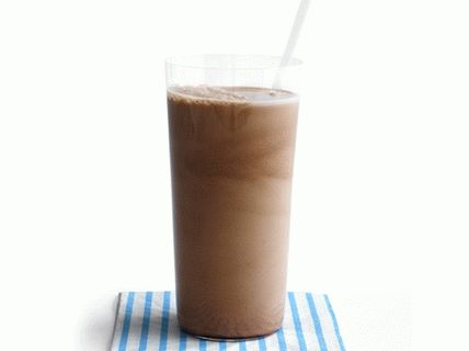 Foto lapte de ciocolată cu sare