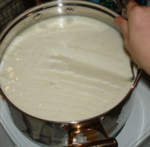  " ></li>
<li>Lăsați brânza în formă peste noapte la o temperatură de 2 până la 22 grade. </li>
<li>Scoate brânza, taie-o și pune 10% saramură timp de 8 ore. Cum să gătești această murături?  Se dizolvă 100 de grame pe litru cald apă și răcire. </li>
<li>După aceasta, brânza trebuie eliminată și introdusă într-un recipient pentru alimente, altfel va deveni moale și cărnos. </li>
</ol>
<h5><span id="Cuvinte_cheie">Cuvinte cheie: </span></h5>
<ul>
<li>brânză de casă </li>
<li>feta </li>
</ul>
</p><script>
if (typeof jsInputerLaunch === 