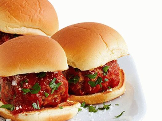 Foto Slider Burgers cu chiftele