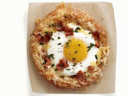 Photo Puff cu brânză și ou