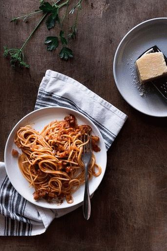 Foto cu Spaghetti Amatrici