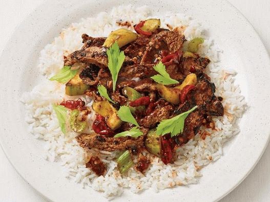 Sichuan Beef Stir Fry Photo