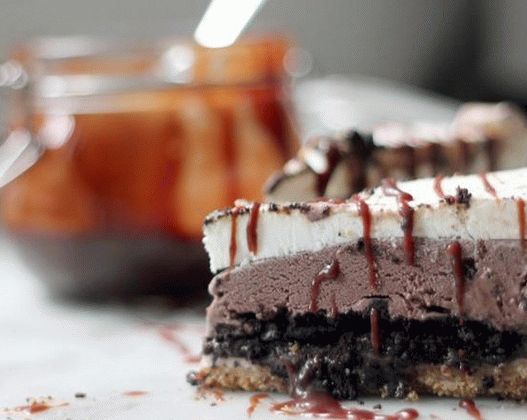 Tort de înghețată foto