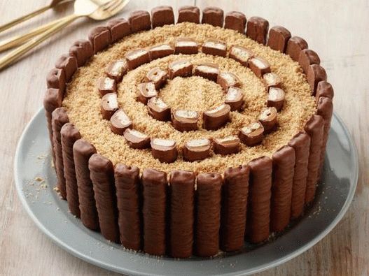 Tort foto pentru îndrăgostiți Twix