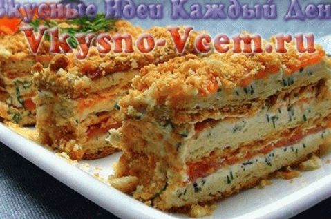 Napoleon tort picnic diner