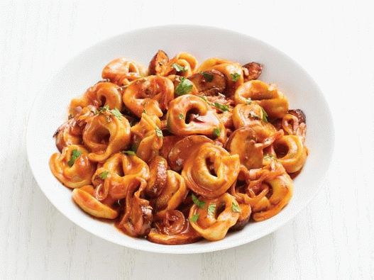 Foto de Tortellini și Stroganoff cu ciuperci