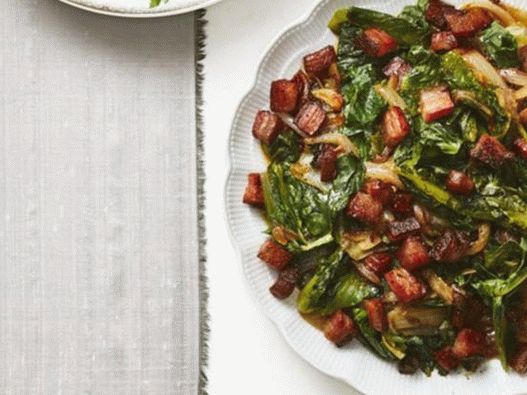 Foto de Escariol Braised cu slănină