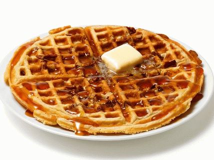 Foto cu Waffles Pecan
