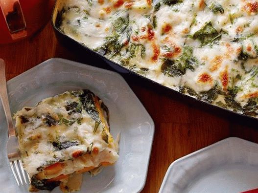Foto Lasagna vegetariană cu dovleac