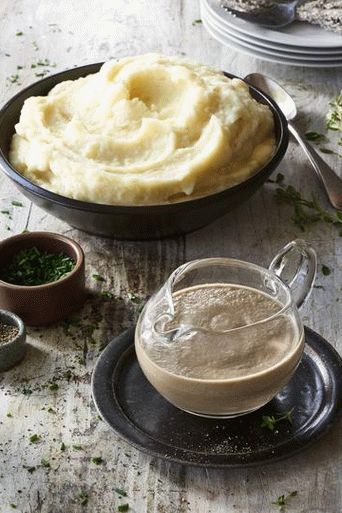 Foto Gravy Vegetarian cu ciuperci