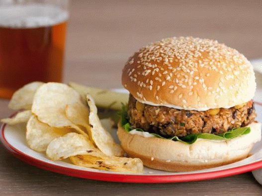 Photo cutlets vegetarieni