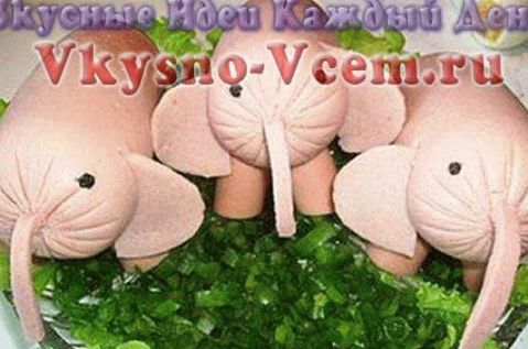 Mic dejun vesel: elefant