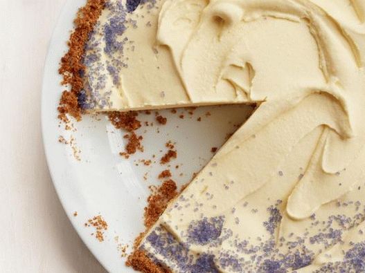 Tort de inghetata cu lavanda