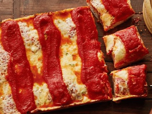 Dish Photography - Detroit Pizza