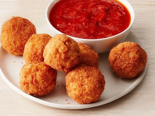 Fotografie de platou - Ball Potato Arancini