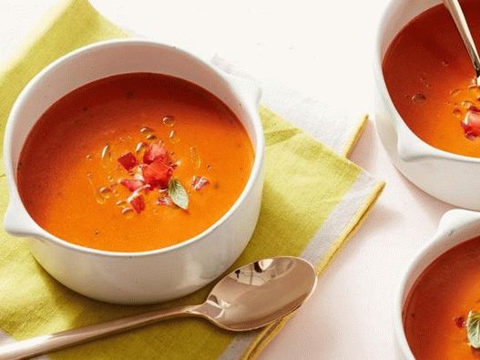 Fotografie pentru vase - Supă de tomate 2.0