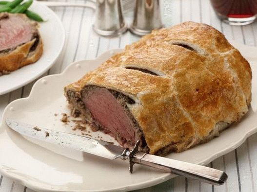 Foto din farfurie - Beef Wellington cu ciuperci