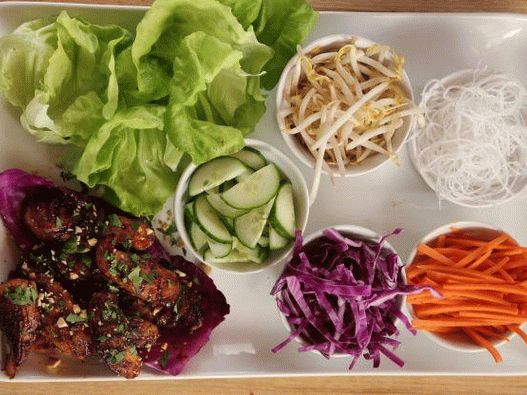 Thai Chicken Wraps Photo