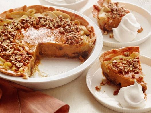 Foto cu Apple și dovleac Pecan Pie
