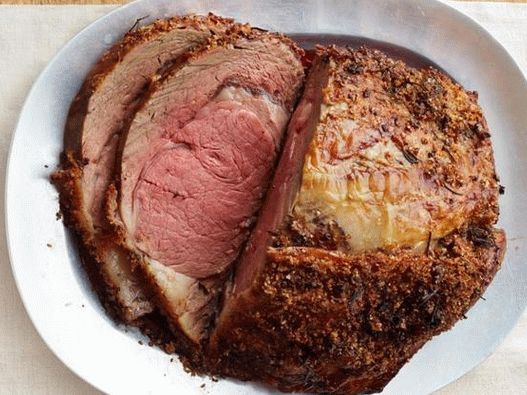 Foto cu carne de vită cu tărâțe Ribeye
