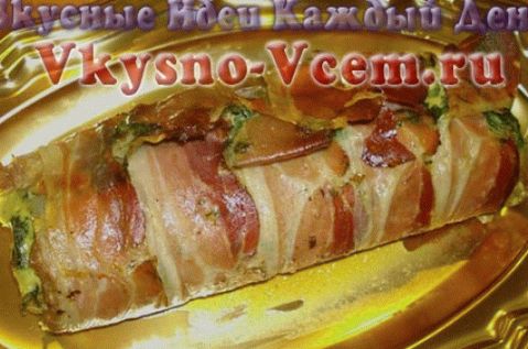 Foaie de carne la cuptor cu ananas și piper