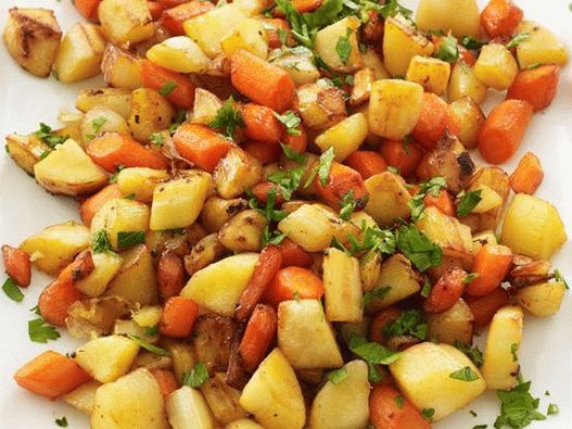 Foto legume rădăcină coapte
