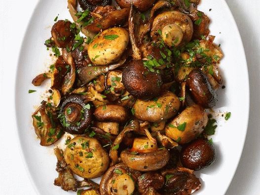 Foto Ciuperci de pădure la cuptor